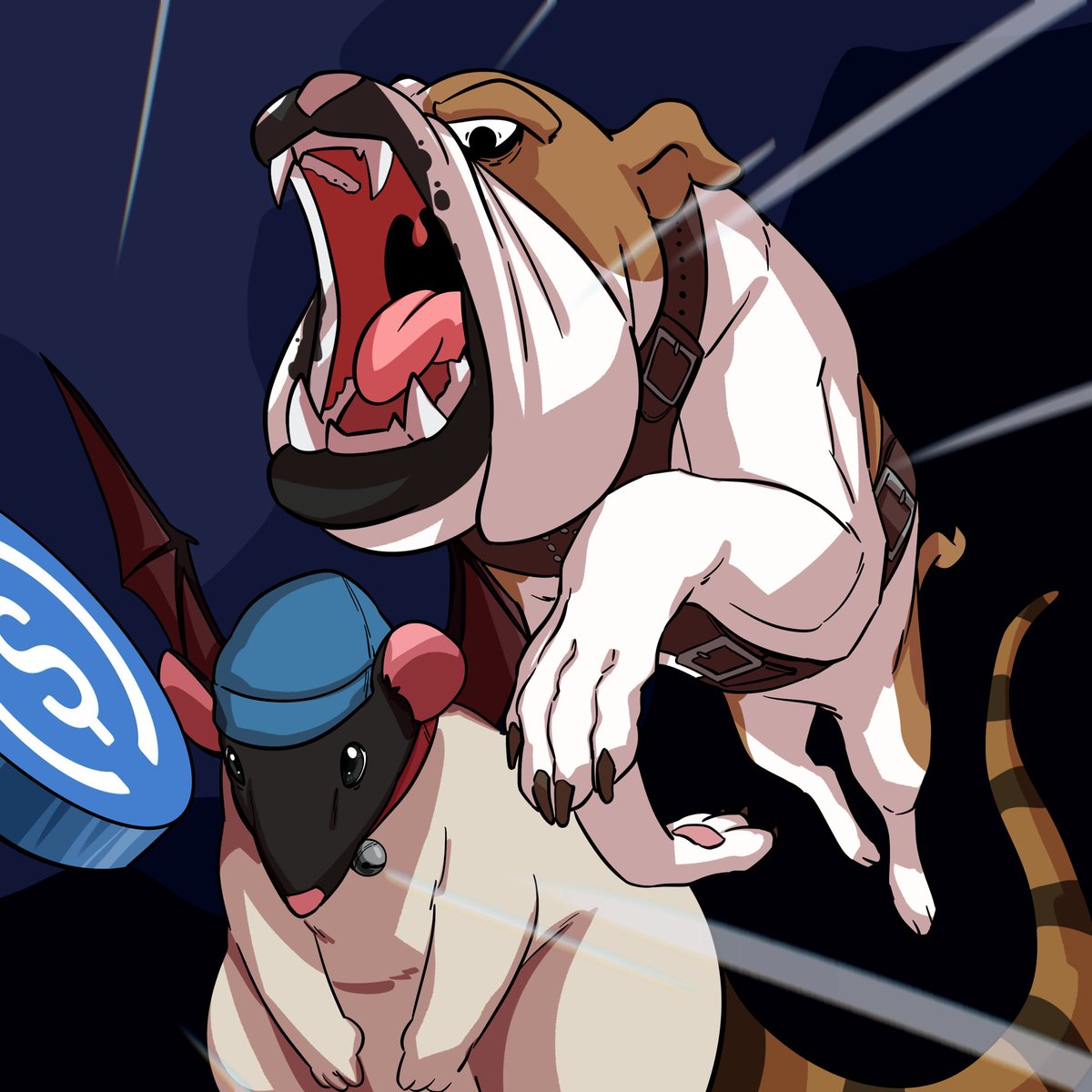 FatCatBatRatArk's tweet photo. We heard Bully the dog like $USDC @KashRazzaghi https://t.co/qxo1higR2w
