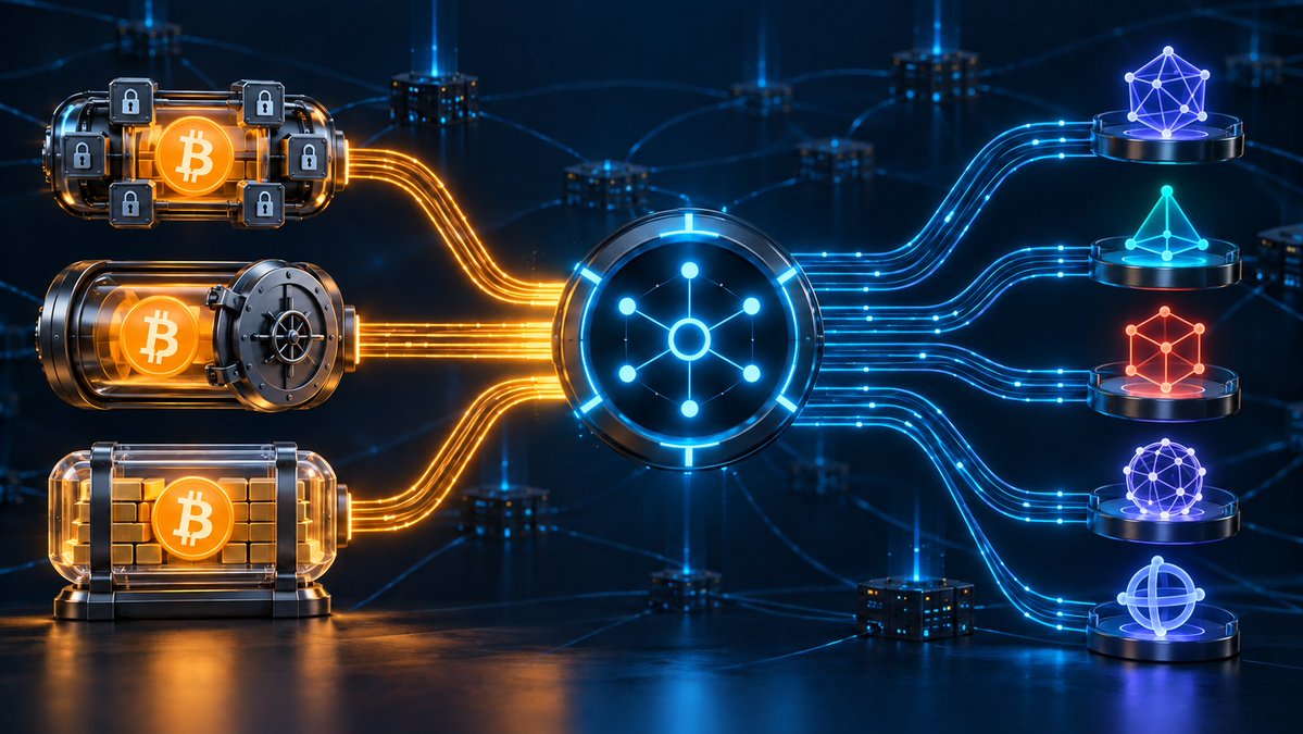 herald_eth's tweet photo. BOB Gateway added 19 routes for WBTC, cbBTC and BTCB across five chains. That cuts routing friction, not wrapper risk: each asset keeps its own custody and redemption assumptions. Compare quotes—and audit what backs the BTC you receive. #Bitcoin #DeFi #BTCFi #CrossChain #Crypto https://t.co/ELNY19Hhl0