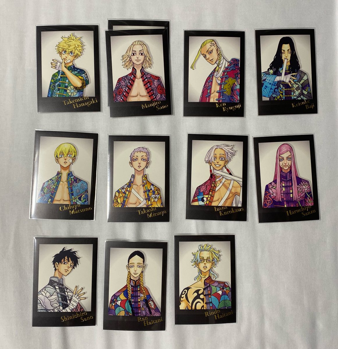 Y_stl989's tweet photo. 【交換•譲渡】東京リベンジャーズ 東リべ ぱしゃこれ プレミアム 最後の世界線

譲：花垣 マイキー 龍宮寺場地 松野 三ツ谷 イザナ 三途 真一郎 蘭 竜胆 大寿 九井 鶴蝶 千咒
求：乾（同種＞異種ぱしゃこれ）or ¥130/枚（+送料）

◎9/21大阪先行上映でのお手渡し＞郵送
🔽 https://t.co/AcF6AeyFym
