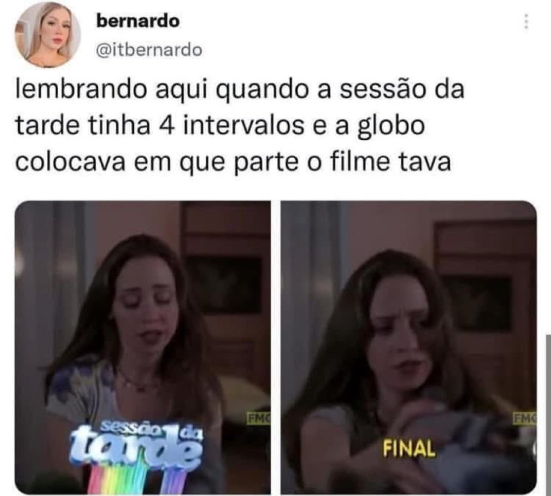 thiagochareti's tweet photo. A Globo tinha 4 intervalos num FILME e rede aberta, aquela que a gente não pagava pq o comercial pagava por esse filme

DISNEY PLUS chega a ter 4 comerciais em séries de as vezes 30 minutos, num produto que a gente JÁ PAGA

as vezes o passado era melhor sim https://t.co/02NLmg9MX6