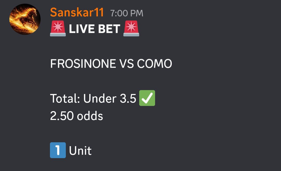 Sanskar_4112's tweet photo. MADRID DERBY ACED โ
WEEKEND COOKED ๐ด
Another strong weekend for the subs ๐
Madrid Derby was read beautifully @ 2.05
2 UNITS ๐ฎโ๐จ๐ฐ
Big odds. Multiple markets cashed
Signup here:
https://t.co/lWbbTA3L44
@MoOfItOFFICIAL @EGG_173 @ILYCOOLCAT @M4stertigerrr
#MOOFIT #ATMRMA https://t.co/UwIbrUpI78