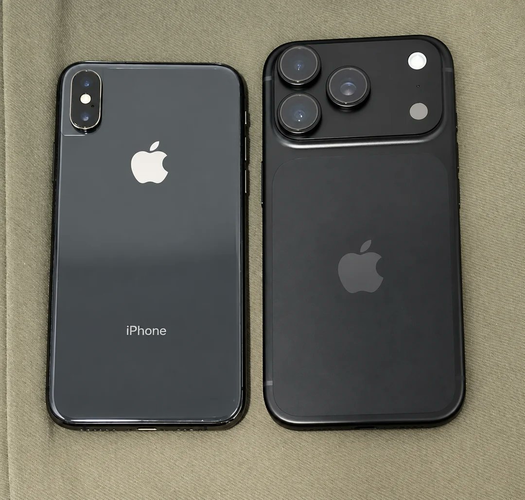 aravarora_'s tweet photo. My respect goes out to those who upgrade their phones after 5+ years 

This user upgraded from iPhone an iPhone XS (2018) to iPhone 18 Pro (2026) https://t.co/8M6JyjpWF4