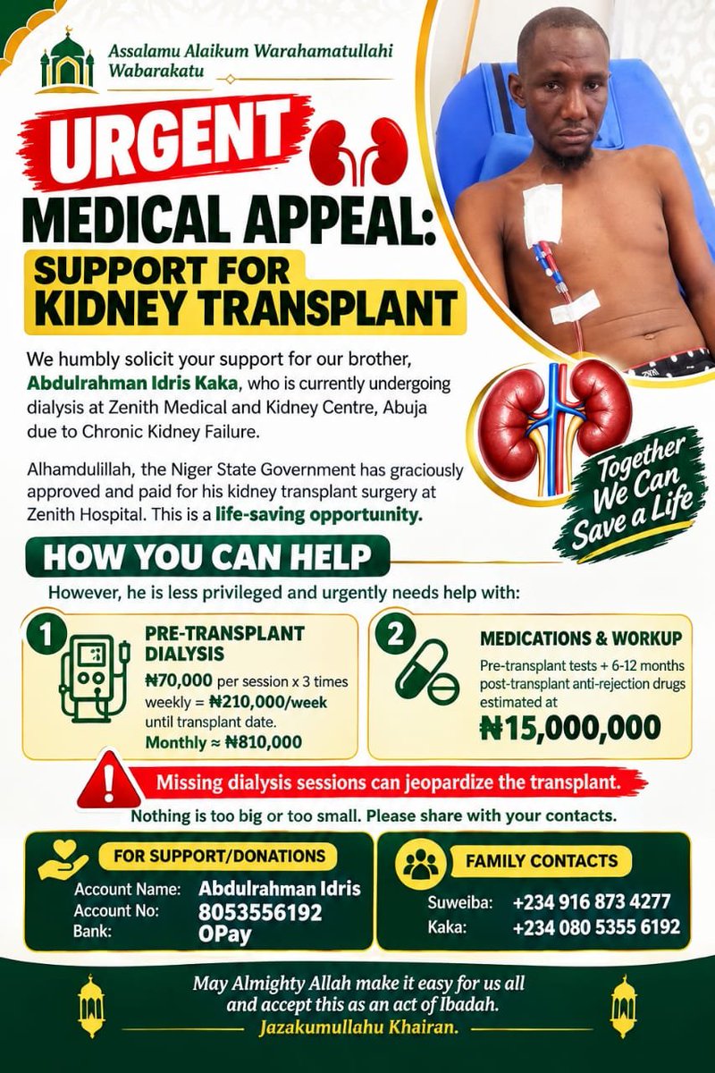 ADEB0YE's tweet photo. @TinaaryS Please help #SaveIdris https://t.co/Pk0AOHedqL