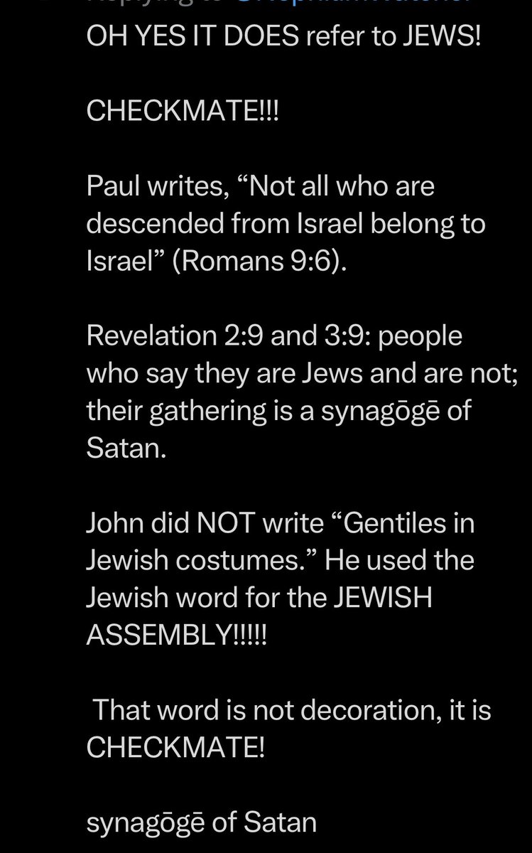 Hvat_ertu's tweet photo. @tyleraloevera @IamSigma007 SYNAGOGUE OF SATAN https://t.co/UqTDRzHCNr