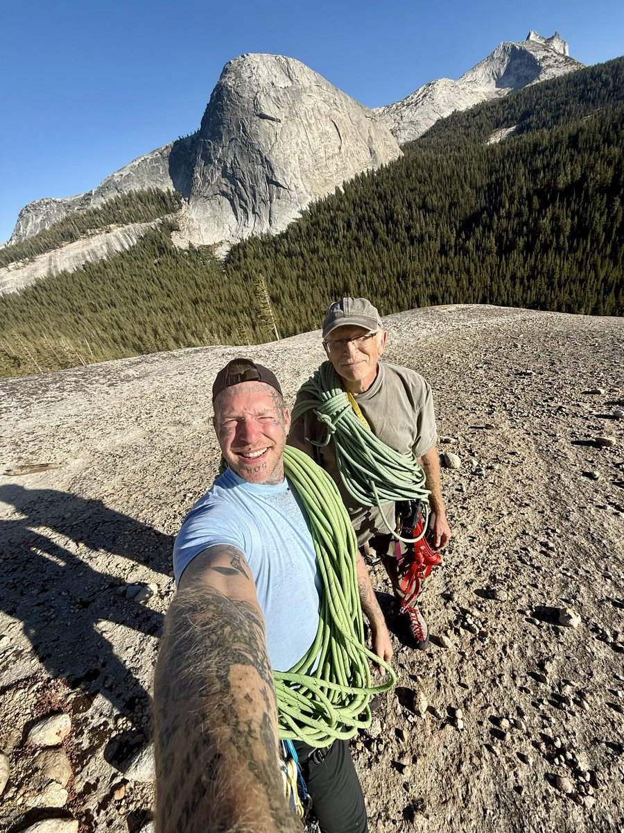 IAMTOMMACDONALD's tweet photo. I’m very fortunate to call my Dad my best friend. 

We’ve been climbing mountains in Yosemite together for the past week and having the absolute time of our lives. 

God has blessed me with some incredible things…and hard work has gained me a lot of cool “stuff”…still, the greatest gift I was ever given was great parents. 

Standing at 10,000 ft on the summit of a mountain you just climbed with your Dad isn’t a feeling that’s easily described…but no amount of popularity, praise or shiny things from the mall could ever give you this type of satisfaction. 

Incredibly grateful for experiences like this. 

Love ya Dad. You’ve been many things to me over the years - a best friend, a leader, a supporter and a darn good example of how to be a great man….but perhaps most recently, you’ve been the best climbing partner a guy could ask for. 

Love you.