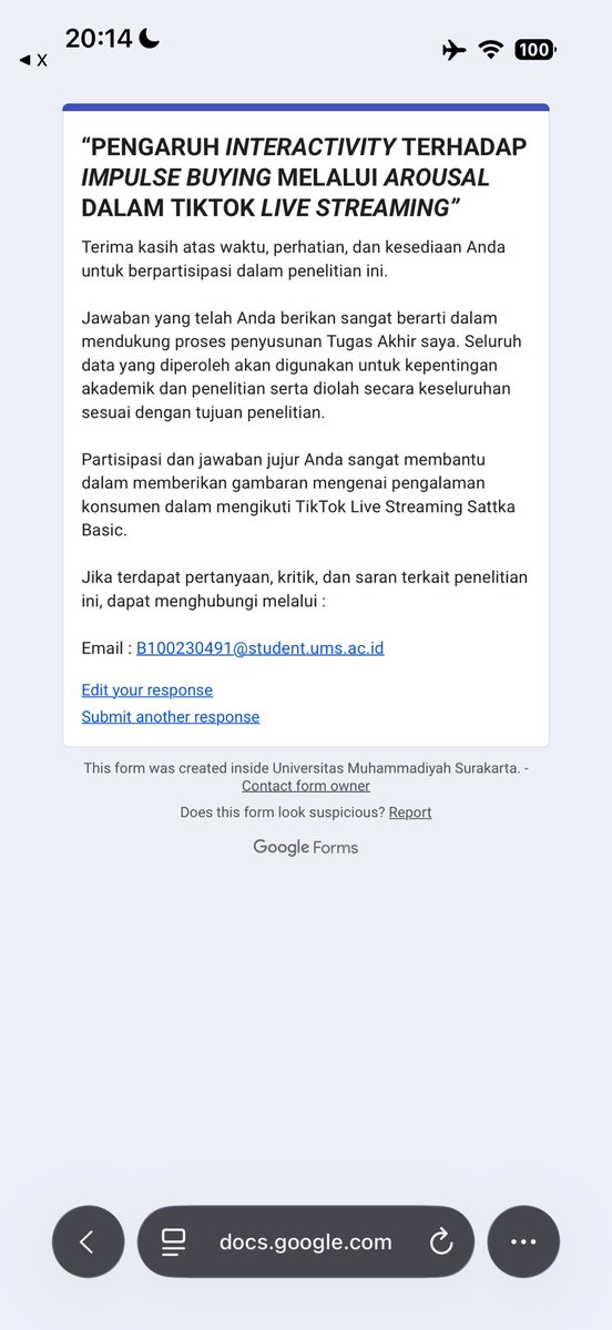 onewackycookie's tweet photo. @unseenmessc hi kakk, aku sudah isi ya. boleh barter ngga ya? kalau boleh, bantu isi kuesionerku jg ya https://t.co/uFxF030yw4 makasih kakk 😊🙏🏼 https://t.co/JsPkMRBUQq