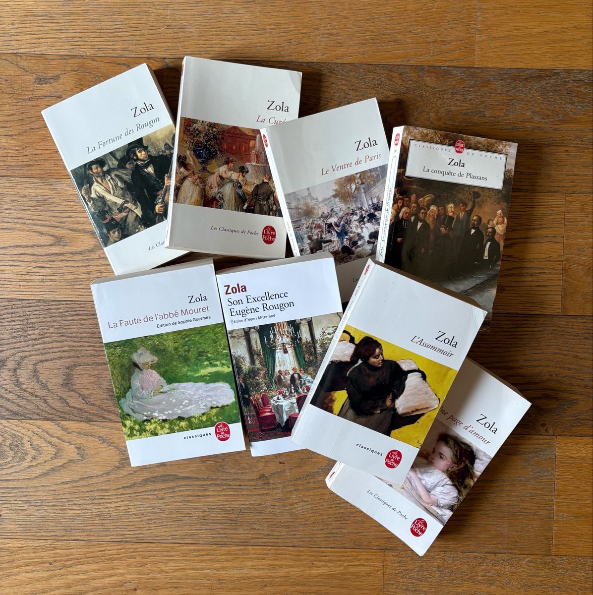 ElPrawnik's tweet photo. Rougon-Macquart : 8 livres lus sur 20 

Pour le moment, 0 flop.  

C’est exceptionnel 🤩 https://t.co/3qPHvsN0eG