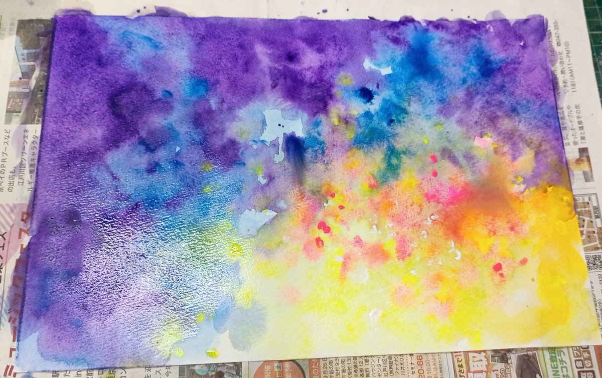 Tomomisato_ART's tweet photo. 最近は思い立ったら画用紙にドローイングをする習慣がついた。何か心にわき上がってきたものを逃がすのはもったいなくて。そういうことをしていると、造形の出どころが頭→心→体になりつつある。体とは。。。潜在意識だろう。なんか面白いが、我に返って俯瞰で見てみると、絵として何かが足りない。 https://t.co/S9lkWMyAPS