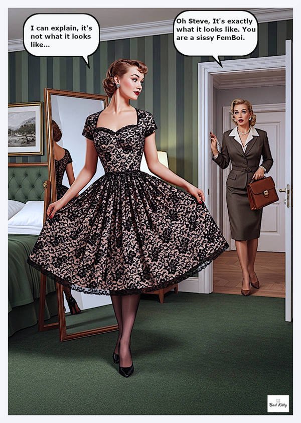 ClassFetish's tweet photo. What sissification actually is
Sissy play is the deliberate erosion of conventional masculinity in a sub, with the dynamic framing his feminisation as something his domme is doing to him. The framing is what separates sissification from cross-dressing! #Sissification #Sissy https://t.co/v8NIFOl28H