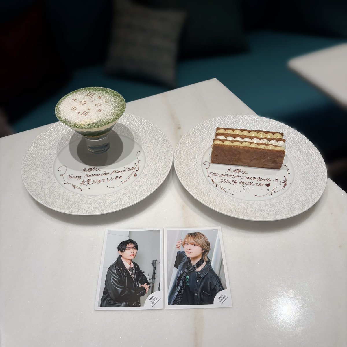 konyamelo's tweet photo. ぼくのドラゴンがごはんを食べない‼︎ 
35公演、怪我と風邪に気をつけてがんばってねえ`꒳´ )ﾉ🔝💘

克樹はYoung Researcher Award 2026 
受賞おめでとう👼🏻✨💚

#bandzai #今野大輝 #本髙克樹 
#ぼくのドラゴンがごはんを食べない
#YoungResearcherAward2026 https://t.co/zHXgWEXBz8