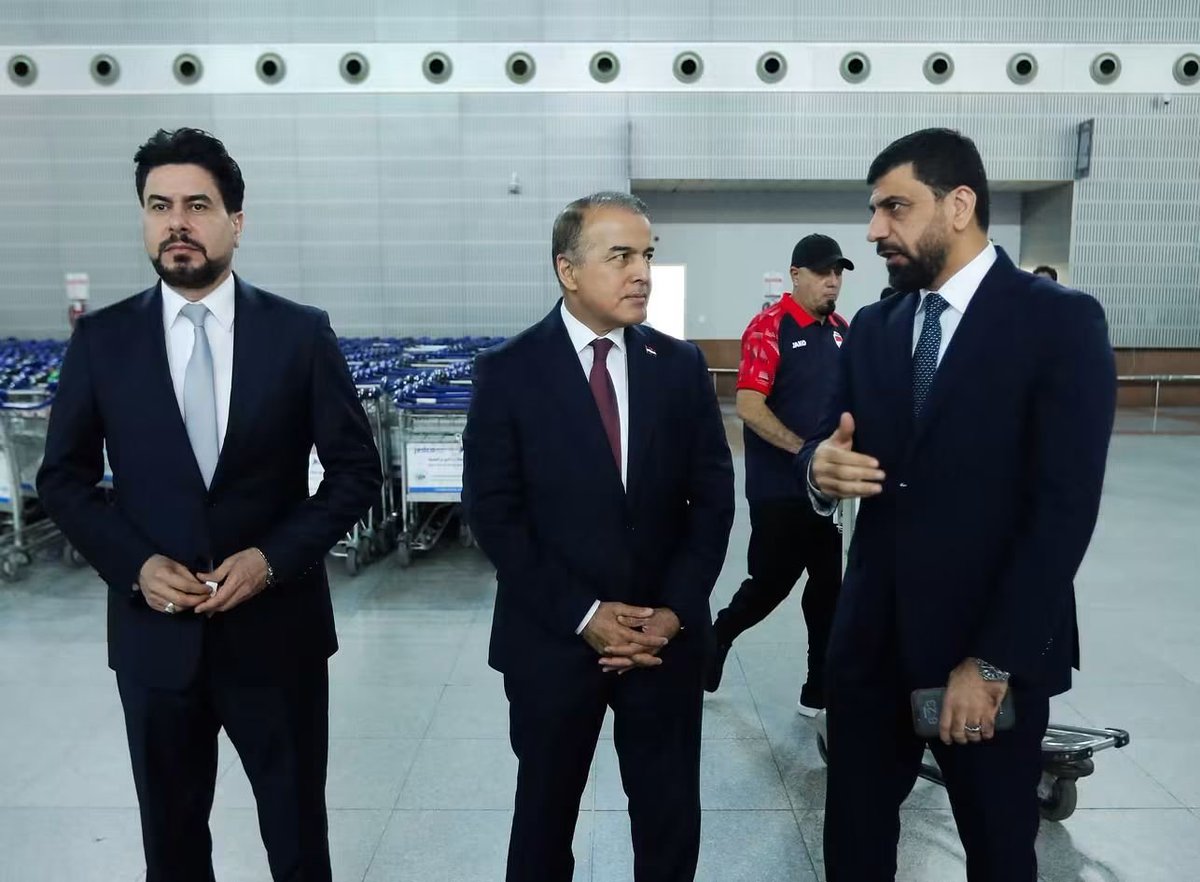 _93kmm's tweet photo. 🚨🚨🚨 رسمياً 
أفضل منتخب عربي في آسيا وصل السعودية ✅🔥🇮🇶
#خليجي٢٧ https://t.co/gDr71P2k1a