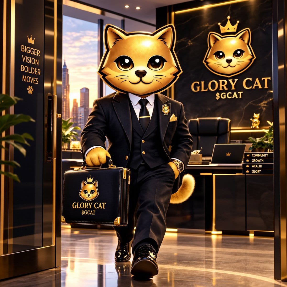 ProgressV59173's tweet photo. The game is just getting started and the Glory Aura is already being felt. Don't just watch.
Be part of the growing universe with a strong and exciting community. The future is not just Glorious, it's extremely mind blowing
#GCat #GloryCat #BNBChain https://t.co/39hKbtPsZp