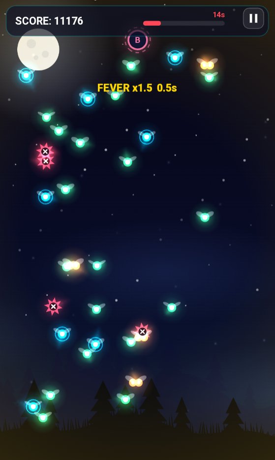 Hossein_89_ING's tweet photo. 🚨 Firefly Chase just got a major AI-powered update! 

New features:
🦟 Multiple firefly types
🔥 Combo &amp; Fever Mode
🧲 Power-ups
🏆 High scores
🎨 Neon Edition overhaul

Made with AI, refined by me. 🎮

Play now:
https://t.co/OMGlaWwHi0

#IndieGame #GameDev #AI #HTML5 #IndieDev https://t.co/m8Ofme0F7r