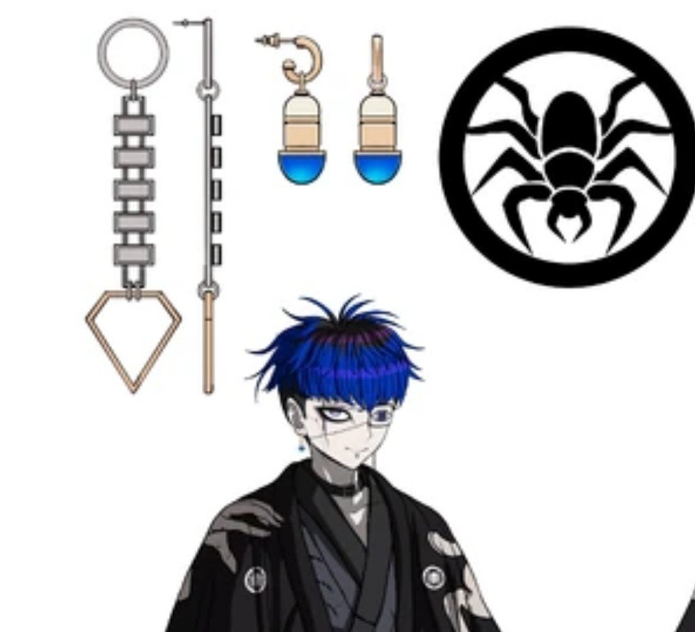 hiraharas's tweet photo. yugamu is keeping a pill in one of his earrings 200% https://t.co/XmYXKaPbYe