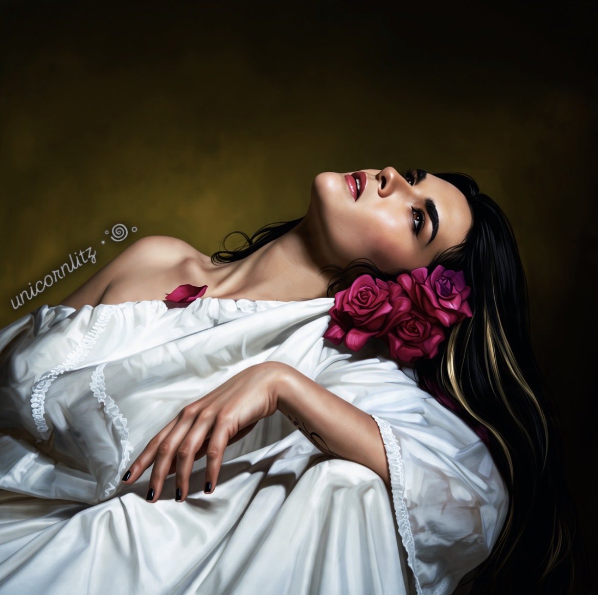 Unicornlitz_'s tweet photo. Edit del morenito precioso 🫅🏻🙈💕 Inspirado en «Éxtasis» de Roberto Ferri. Un retrato de vulnerabilidad y el punto de quiebre emocional más puro de mi personaje 😭🩵

📚 Libro 3 (Saga Rojo) - Wattpad: unicornilitz
#fanfic #tokiohotel #billkaulitz #edit #toll https://t.co/dNaRzVuzNP