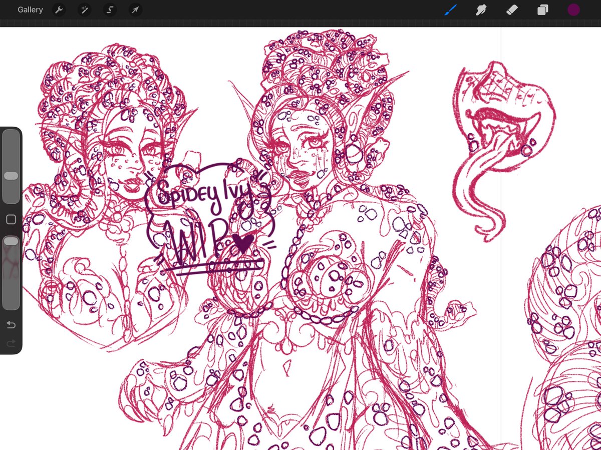 spideyivory's tweet photo. The first slide is a wip update for the design in the second slide! I recently made a silly food themed world where I can play around a lot more with character designs. Just wanted to update this girl from earlier this year and give her a proper reference sheet and new fit. https://t.co/JLf14xcOUQ