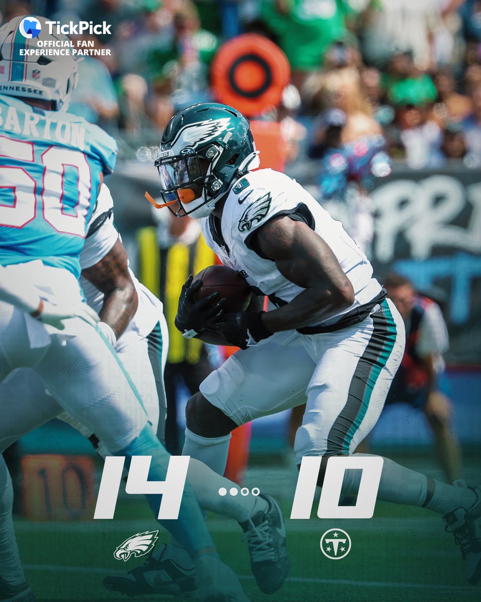 Eagles's tweet photo. Leading at the break

@TickPick | #FlyEaglesFly https://t.co/TO3lMnnR5J