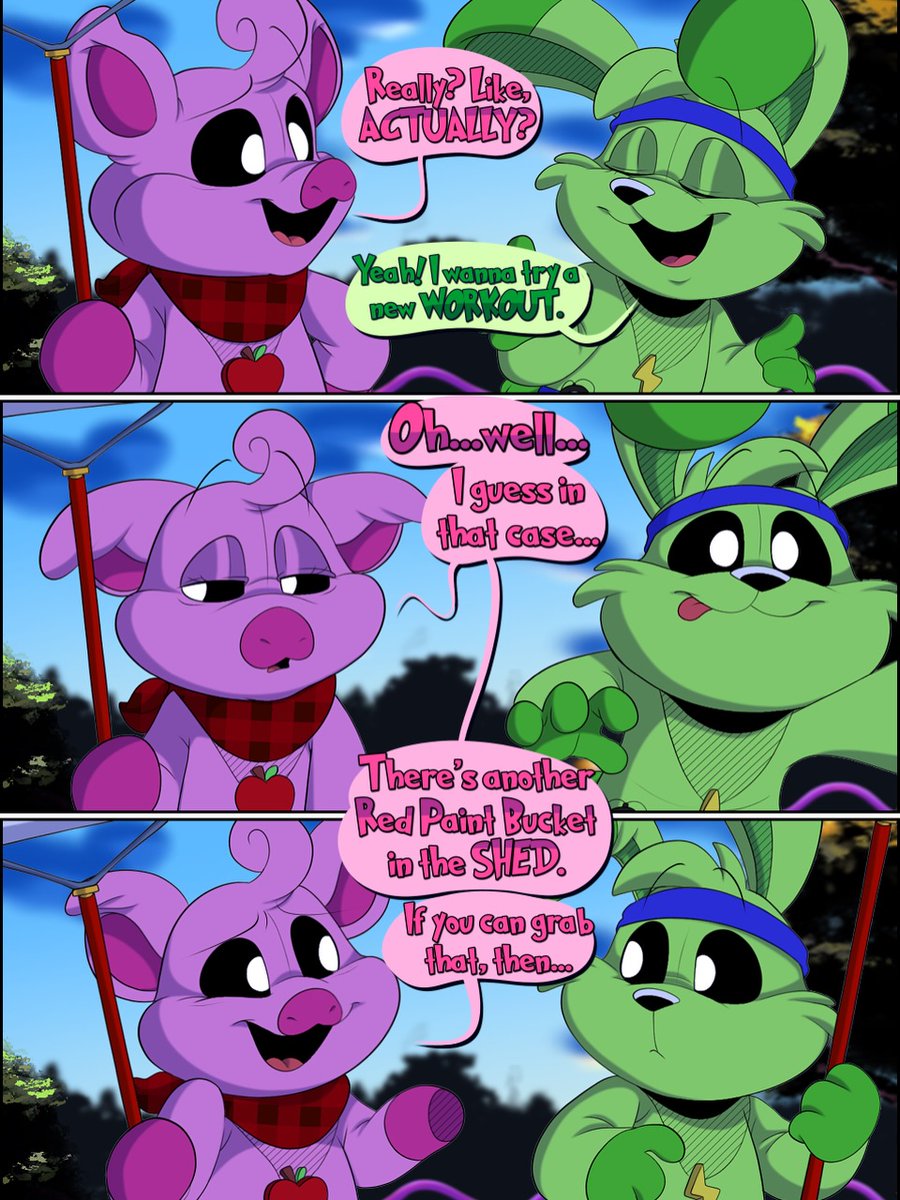FrankieWestYT's tweet photo. SMILING CRITTERS - ''PAINT’N PIGGY''🍎⚡️
By: GEMSTIN💎PRODUCTION https://t.co/p6ZeYt0SzY

✅ Support his Instagram and YouTube 📷 https://t.co/Et8VqIfe77

#SmilingCrittersFanart #Smilingcrittersfanart https://t.co/Q314ePOvH1