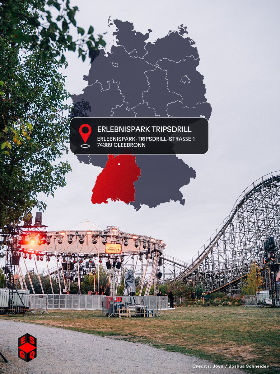 jokoundklaas's tweet photo. Eine Achterbahn für die Gefühle und den Kontostand! Ein:e #ESGQ-Kandidat:in gewinnt heute hier im Erlebnispark Tripsdrill 100.000€! Macht euch also fix auf die Socken: 

📍Erlebnispark Tripsdrill
Erlebnispark-Tripsdrill-Straße 1
74389 Cleebronn https://t.co/8XIb28ldcn