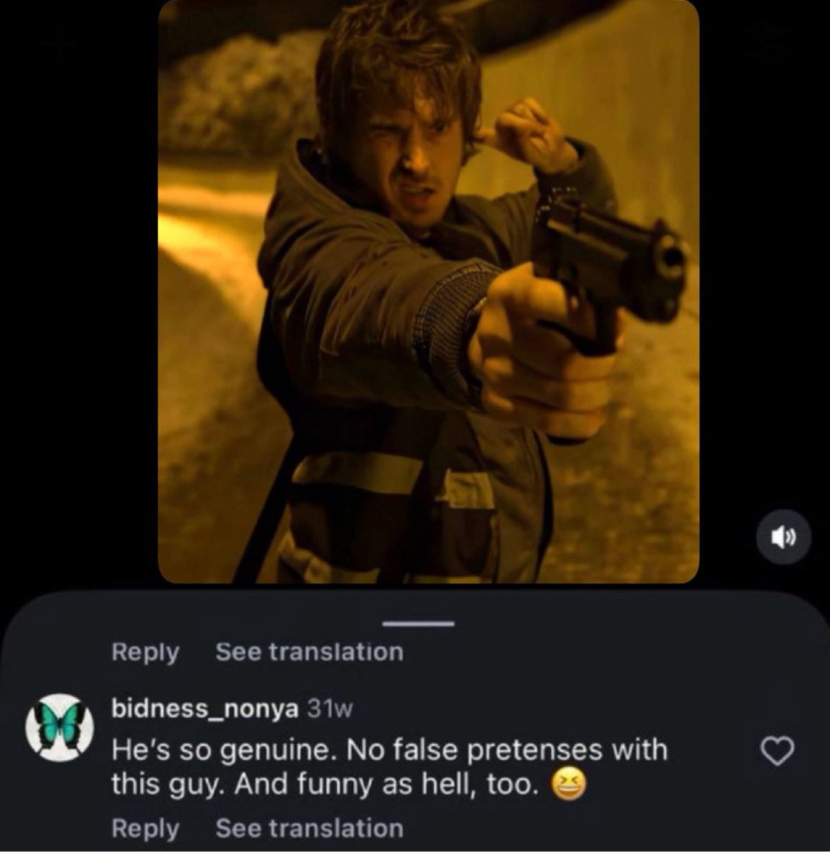cloisholic's tweet photo. he’s just a chill guy #ResidentEvilㅤ https://t.co/DHxMBCY8y5