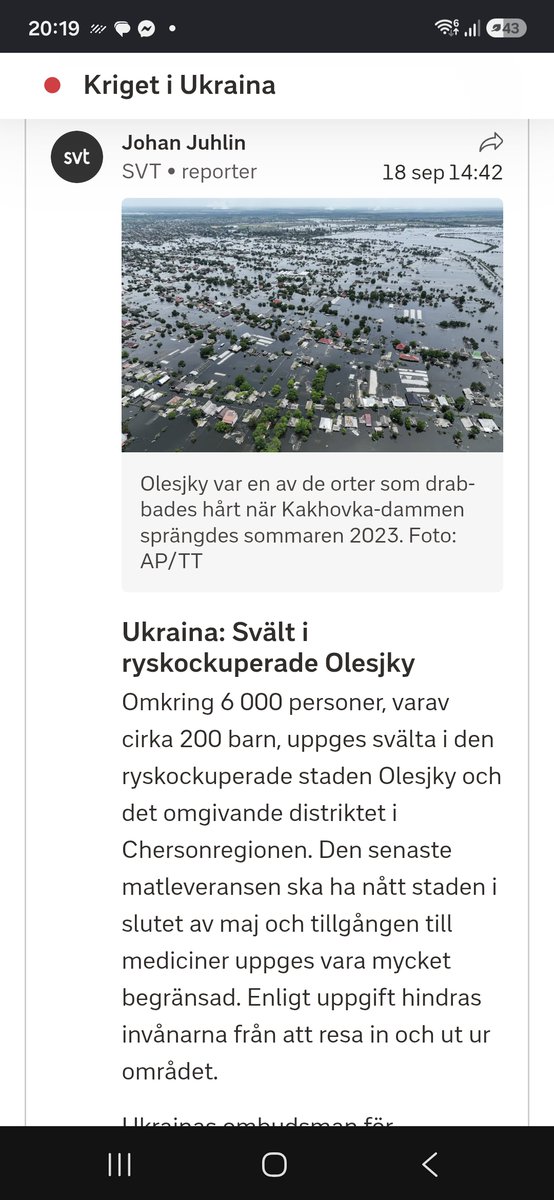 RosellElias's tweet photo. Nästa regering, oavsett vilken den blir,  måste göra ännu mer för Ukraina.  

Det måste gå före ytterligare något bidrag eller avdrag till medelklassen. https://t.co/iZjdbs7yOd