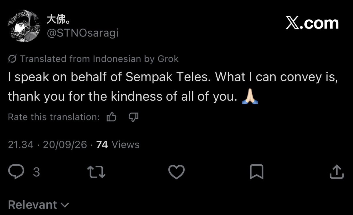 KPRSunday's tweet photo. @STNOsaragi Terima kasih banyak juga, Nona Osaragi … https://t.co/PiAmAhcab1
