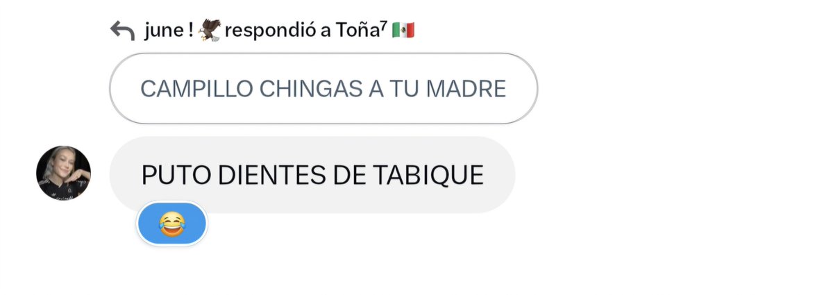 obsessedarchive's tweet photo. AKSJAJJAJAJAJA esta es ya sin tapar al campillo, q tal ke m funaban por criticar sus carillas culeras 😭😭 https://t.co/s6k4vLV0U3