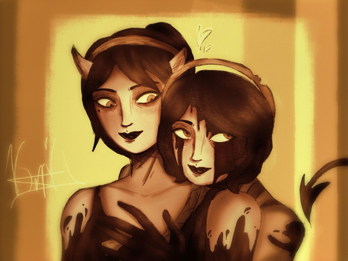 Magiskaaaa's tweet photo. Tallison forever 😣💗💗💗
#batim #batdr #oc #Talynn #AllisonPendle #AllisonAngel #selfship https://t.co/OlW8ORJBfd