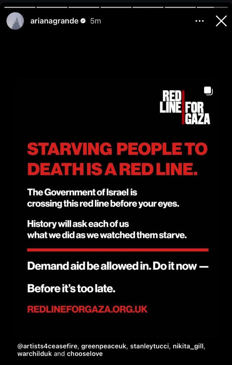 acervoarii's tweet photo. enquanto a internet segue levantando uma onda de hate contra a ariana, ela usa sua influencia para ajudar quem precisa: 

crianças e famílias na Palestina, jovens trans e LGBTQ+, saúde mental e crianças hospitalizadas. 

mas pelo visto uma foto no insta é mais importante https://t.co/cXti5vO76q
