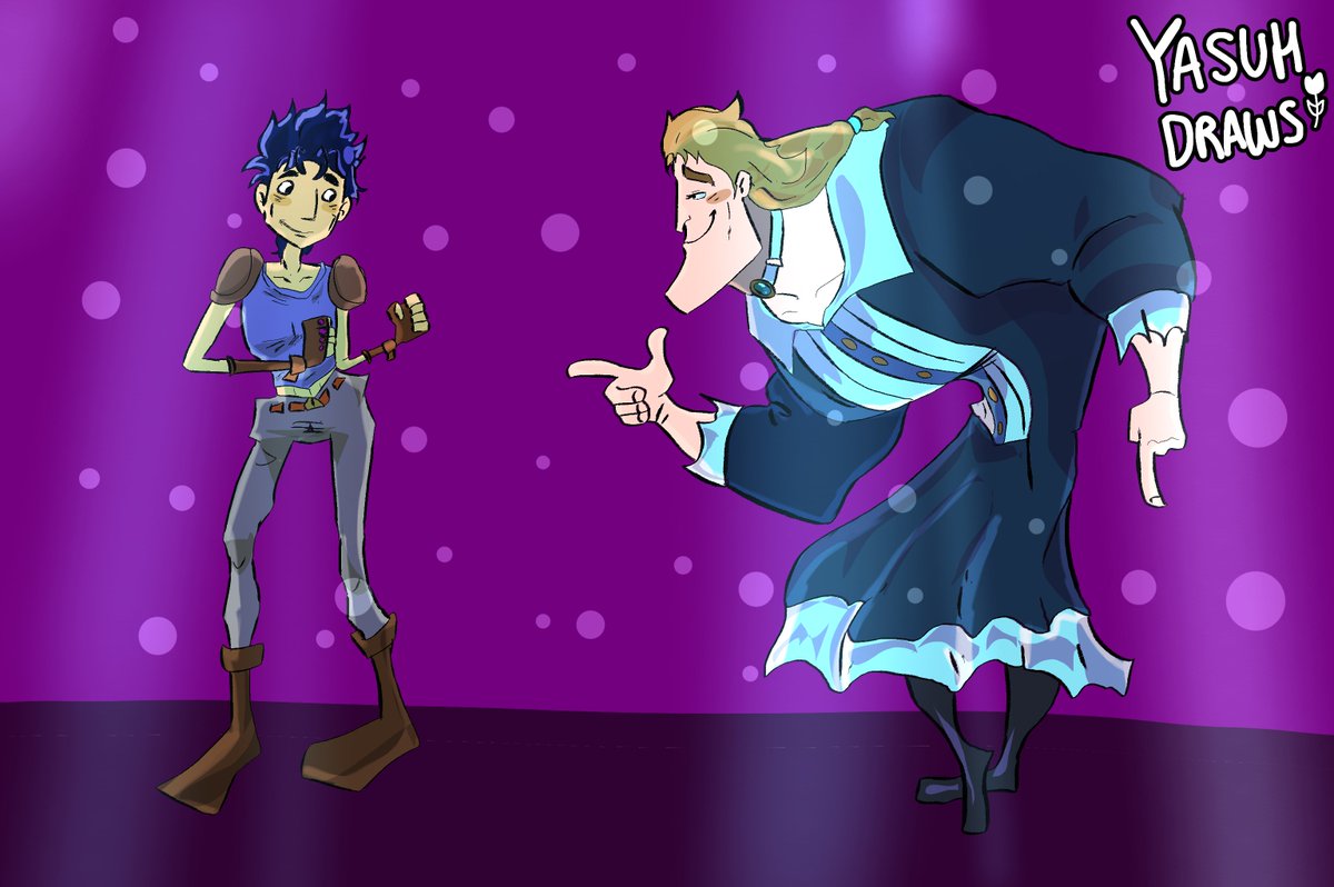 yasuhodraws's tweet photo. Lets Groove 🗣️‼️

#jojosbizarreadventure #phantomblood #curi https://t.co/xWjbvzc9Wq