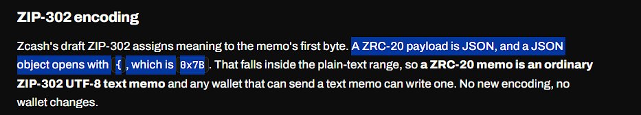 BurryJMichael's tweet photo. BRO ITS LITERALLY IN THE DOCS 

ALL THE ZCASH TOKENS WILL START WITH 0X7B WHY TF ARE WE SENDING SLOP ZRC????

https://t.co/6DYGsqve0N https://t.co/23TaYja15D