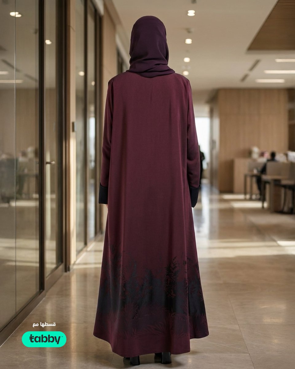 NafisaShamStore's tweet photo. استفيدي من خصم #اليوم_الوطني_السعودي واقتني عباية البليزر البورغندي، التي يجمع تصميمها بين الطابع الاحترافي لقصّة البليزر وأناقة العباية الراقية، بتصميم يناسب إطلالات رسمية متعددة.
اطلبيها الآن من #متجر_نفيسة_شمس: https://t.co/hd0F4VgmIO https://t.co/83hAVNcX3n