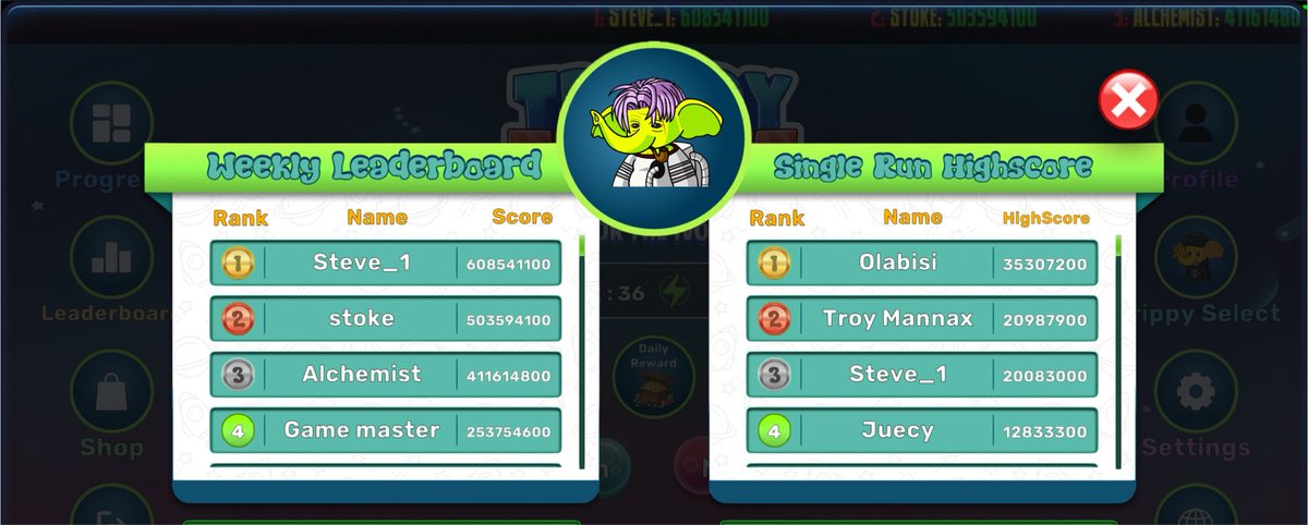 TrippyTrunkz's tweet photo. Gm Trunkz 

The countdown is almost over. Today is your final chance to make your mark on the Trippy Trunkz leaderboard before the reset. 

If you’ve been waiting for the perfect run, this is it. Jump in, chase that high score, climb the ranks and secure your spot before time runs out.

Every run counts. Every point matters. 

Don’t leave it until the last minute. Keep pushing and finish strong!

Stay trippy always.