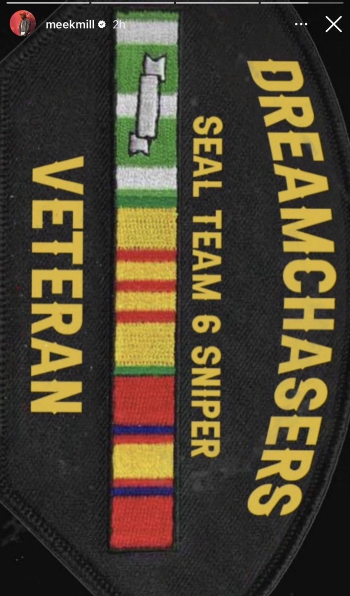 EnnyCampbell's tweet photo. DREAMCHASERS SEAL TEAM 6 SNIPER VETERAN
 
@MeekMill AFRICAN LOVES & APPRECIATES YOU COME SPEND SOME TIME OUCHEA 🌎  ion like you crashing out like this, You’re blessed w positive energy and high spirit but unfortunately not everyone supports what you stand fr!! 

I believe in you MEEK, I BELIEVE IN YOUR MORALS AND WAYS OF LIFE ! You’ve done way  more than you were destined for but I know couple more things you need to do.  I’mma tell you 💪