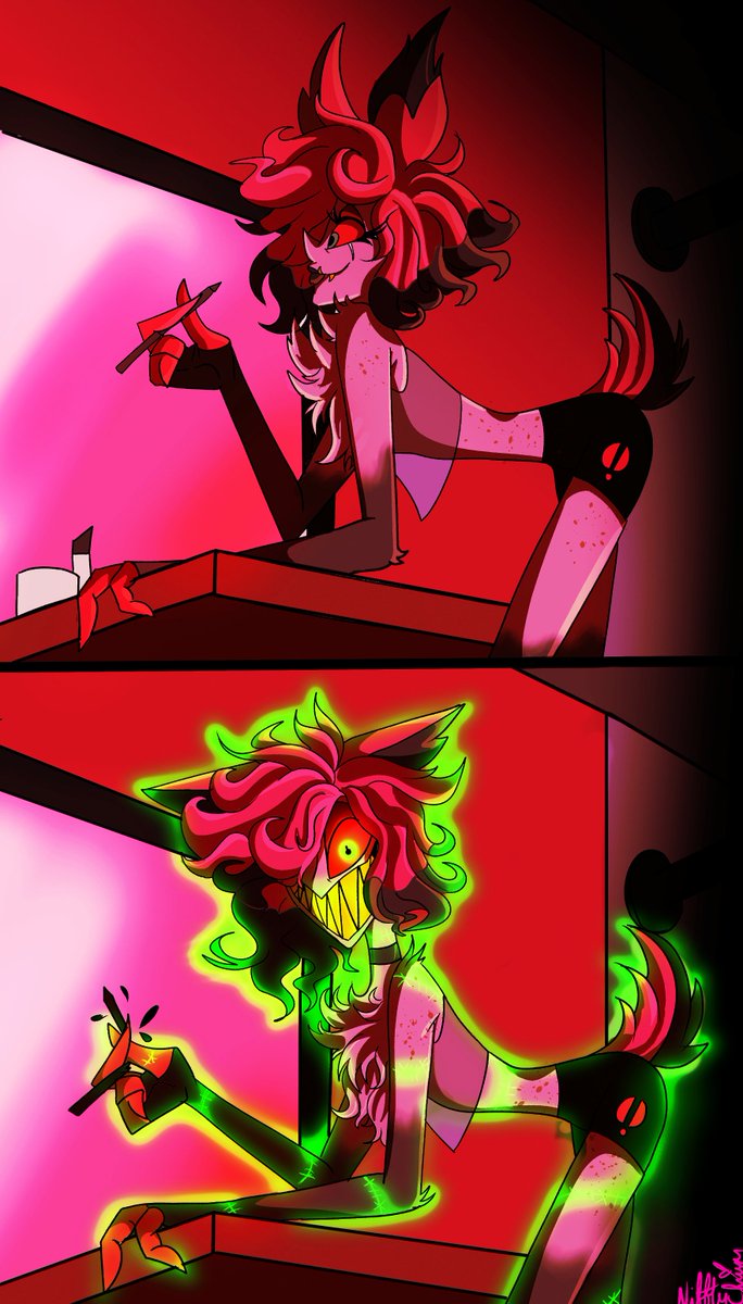 NifftyChiiyu's tweet photo. DO YOU MIND?!!  

Had to do the Stolas Screenshot redraw  

#HazbinHotel #HazbinHotelFanart #HazbinHotelAlastor #hazbin #Alastor #AlastorHazbinHotel https://t.co/88bn3YSl6Z
