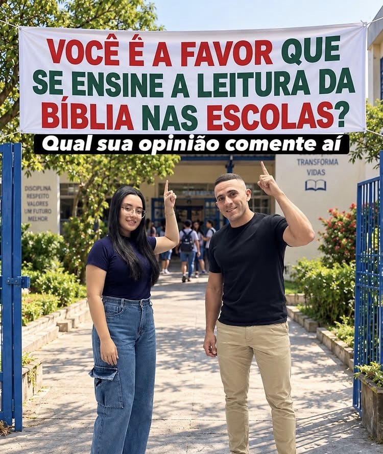 IATEUDOBEM's tweet photo. Nuncaaa!
Será o mesmo que ensinar a cultuar a mentira e enganar pq, tirando a parte histórica, a religiosa é toda criada em cima da imaginação que, por conseguinte é extremamente mentirosa! https://t.co/Pbbu9scTAt