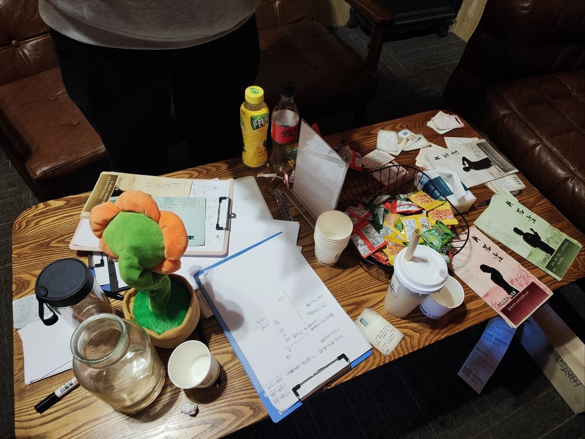 birch775069's tweet photo. Just nailed a 5-hour murder mystery script! The plot twist hit me so hard I spilled my milk tea—10/10 immersive chaos, already booking the next round! https://t.co/qX7KXCABCZ
