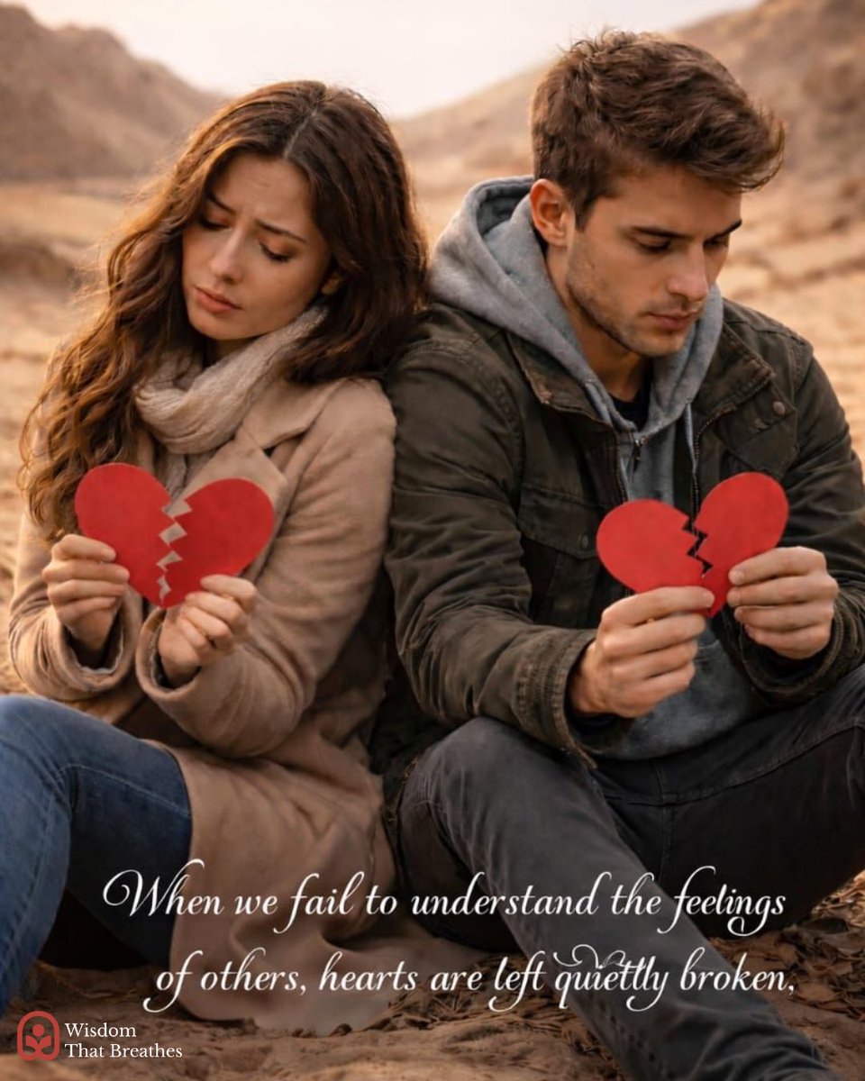 WTBFoundation's tweet photo. Why do the deepest heartbreaks often happen in complete silence?

We look at the difference between superficial connection and genuine empathy. https://t.co/SBmX6SdV7V