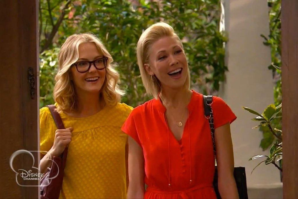 flashbackshub's tweet photo. The scene with the lesbian couple in ‘Good Luck Charlie’ was such a revolutionary moment for Disney… 

Knowing what we know now however, it makes you wonder whether or not the actress who played Amy Duncan HATED this storyline 😭 https://t.co/GvM0l5CIfc