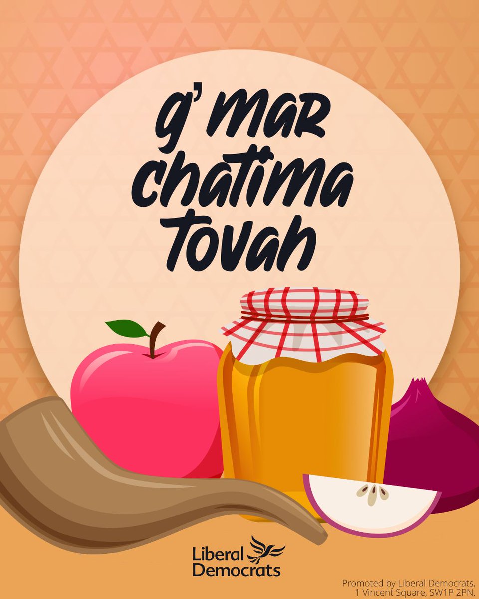 libdemlocalgov's tweet photo. Wishing a peaceful and thoughtful Yom Kippur to Jewish communities across the UK and the world. https://t.co/P89MdAhGlE