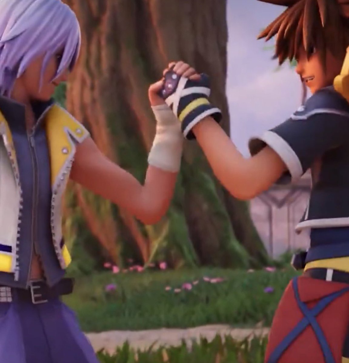 divine_rescue7's tweet photo. Why even make Soriku edits when you got Fortnite itself serving them to you https://t.co/deAyYYFGdP