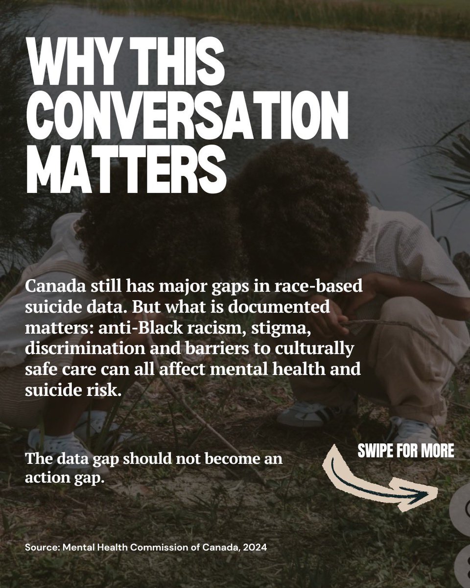 PoBCAdvocate's tweet photo. When was the last time you checked in—really checked in?

Black mental health matters, and community care can save lives.

#SuicidePreventionMonth #BlackMentalHealth #CommunityCare https://t.co/qreEEotMsx