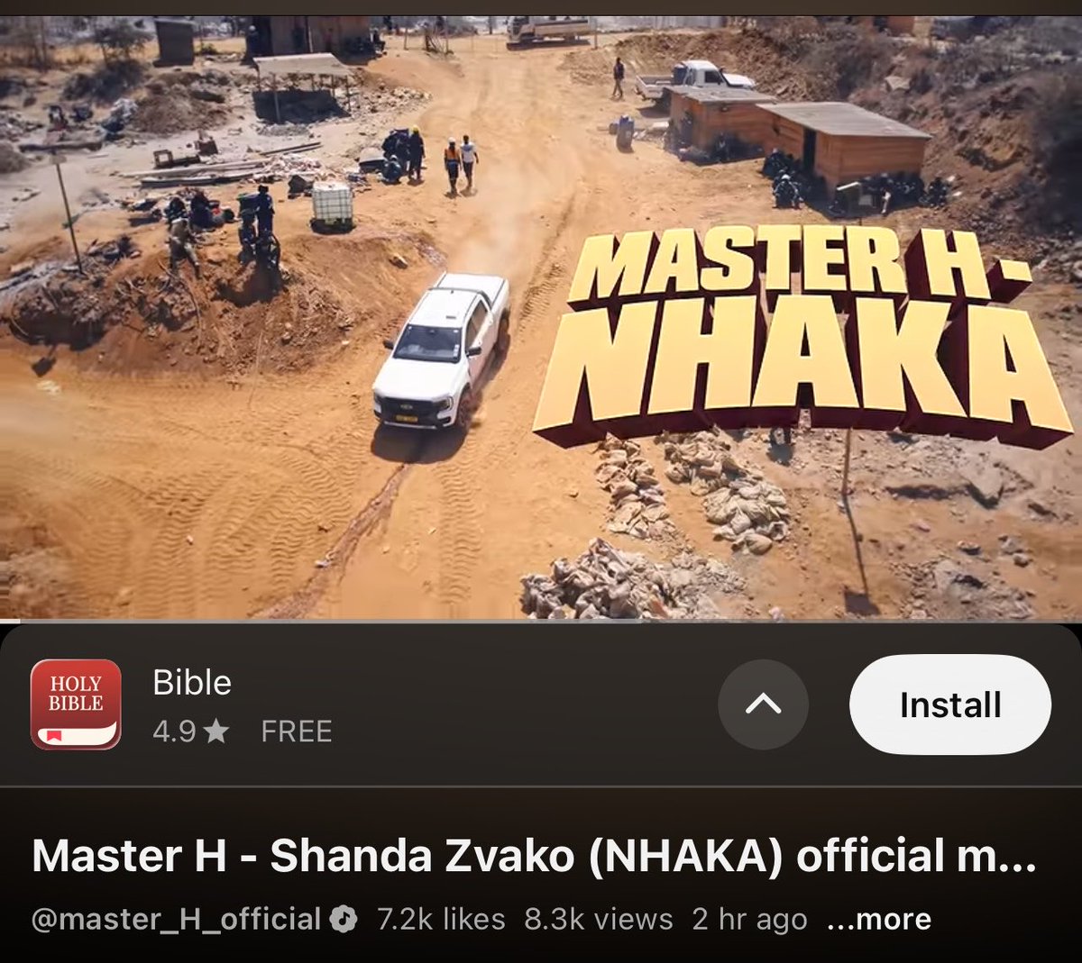 bosskimhucci's tweet photo. Master H's work ethic all year has been unmatched 🙌. Zero noise, just pure heat drop after drop. Elite visuals, bars that hit different when you grew up in the trenches. And he's done it again with NHAKA 🔥. Love him or sleep on him, you might just be looking at a once-in-a-generation talent 🐐🔥.