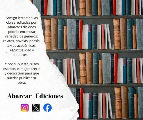 abarcaredic's tweet photo. A la hora de gustar leer
O escribir para luego editar
El lugar indicado es siempre Abarcar ๐
@abarcaredic
Los esperamos!
๐
#autores #literatura #editorialesargentinas #escritora #poesรญa #poetas #edicionesdeautor #editores #editar #editorial #libros #publicarunlibro #tulibro https://t.co/LoygyP2cYT