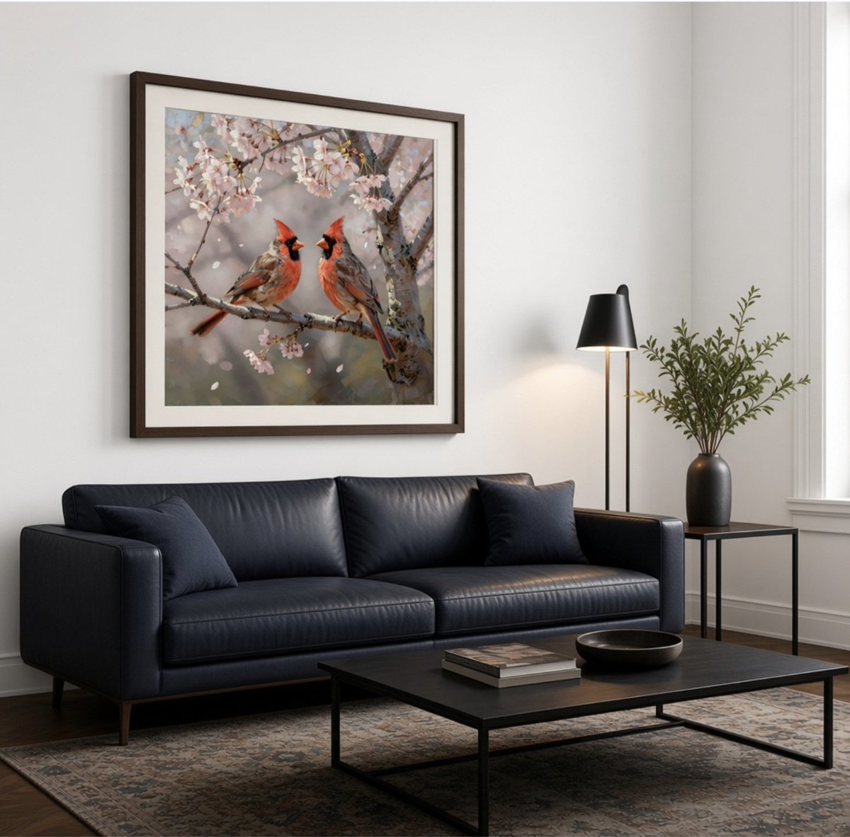 RedLadArt's tweet photo. Instant download. 🌸🐦
​Transform your space with this striking oil-style cardinal wall art featuring blossoming cherry branches and rich painterly brush strokes. High-res printable file for home or local print shops.
​#DigitalArt #PrintableArt #WallDecor #CardinalArt https://t.co/9DYQcjmWS7