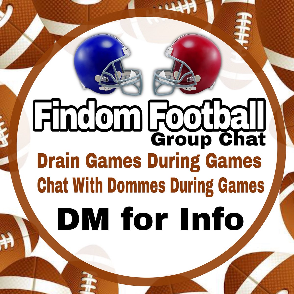 aimeethebabe's tweet photo. NOW ANNOUNCING ✨

FINDOM FOOTBALL 🏈
Available for NFL &amp; College game days 

Why watch alone ? When you could watch with me , @GoddessxAnna11 &amp; @youneedwillow 

Let’s have some fun 🏈 https://t.co/ldcwcdyVme
