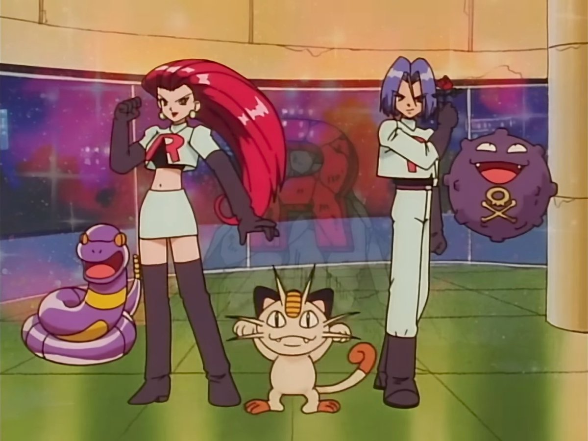 equiperocketfan's tweet photo. Ekans

Antes mesmo de conhecermos a Equipe Rocket, Jessie já tinha sua Ekans, enquanto James já tinha seu Koffing. Os dois aparecem logo no episódio 2 do anime, Emergência Pokémon, durante a jornada da Equipe Rocket pela região de Kanto, ao lado de Jessie, James e Meowth. https://t.co/fQWMiOxxZK