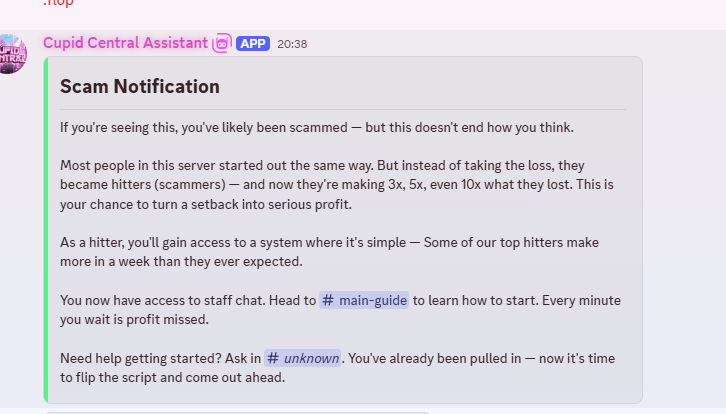 SowftMei's tweet photo. I JUST GOT SCAMMED BY WITH THIS SERVER:

MY BLOSSOM, BLOOM SET, ICEPIERCER, HARV ETC PLEASE IM CRYING OMG.. 😭😭 https://t.co/PKnrnRV0YU