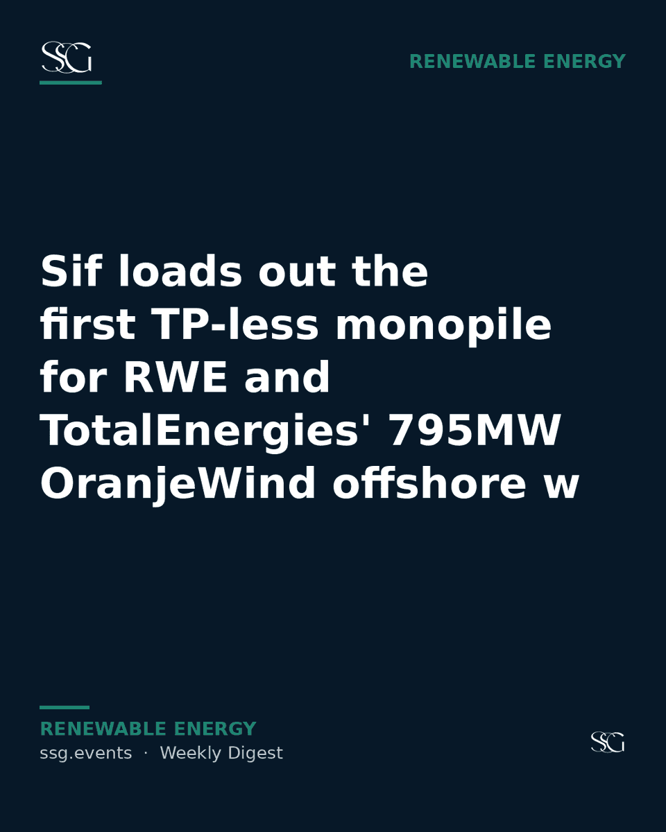 MM_SteelClub's tweet photo. ⚡ Sif loads out the first TP-less monopile for RWE and TotalEnergies' 795MW OranjeWind offshore wind farm

#Sif #RenewableEnergy #GreenSteel #NetherlandsSteel #Netherlands https://t.co/LN7PnkkBGf