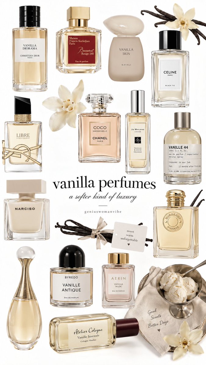 geniuswomanvibe's tweet photo. vanilla perfumes>>> https://t.co/tGLgGudpSX